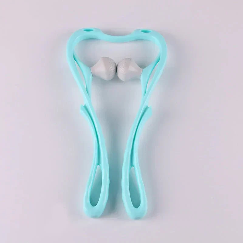 Neck Massager High Quality Multi-function Manual Relaxed Cervical Massager Pressure Relieve Double Ball Pressing Meridian Massager